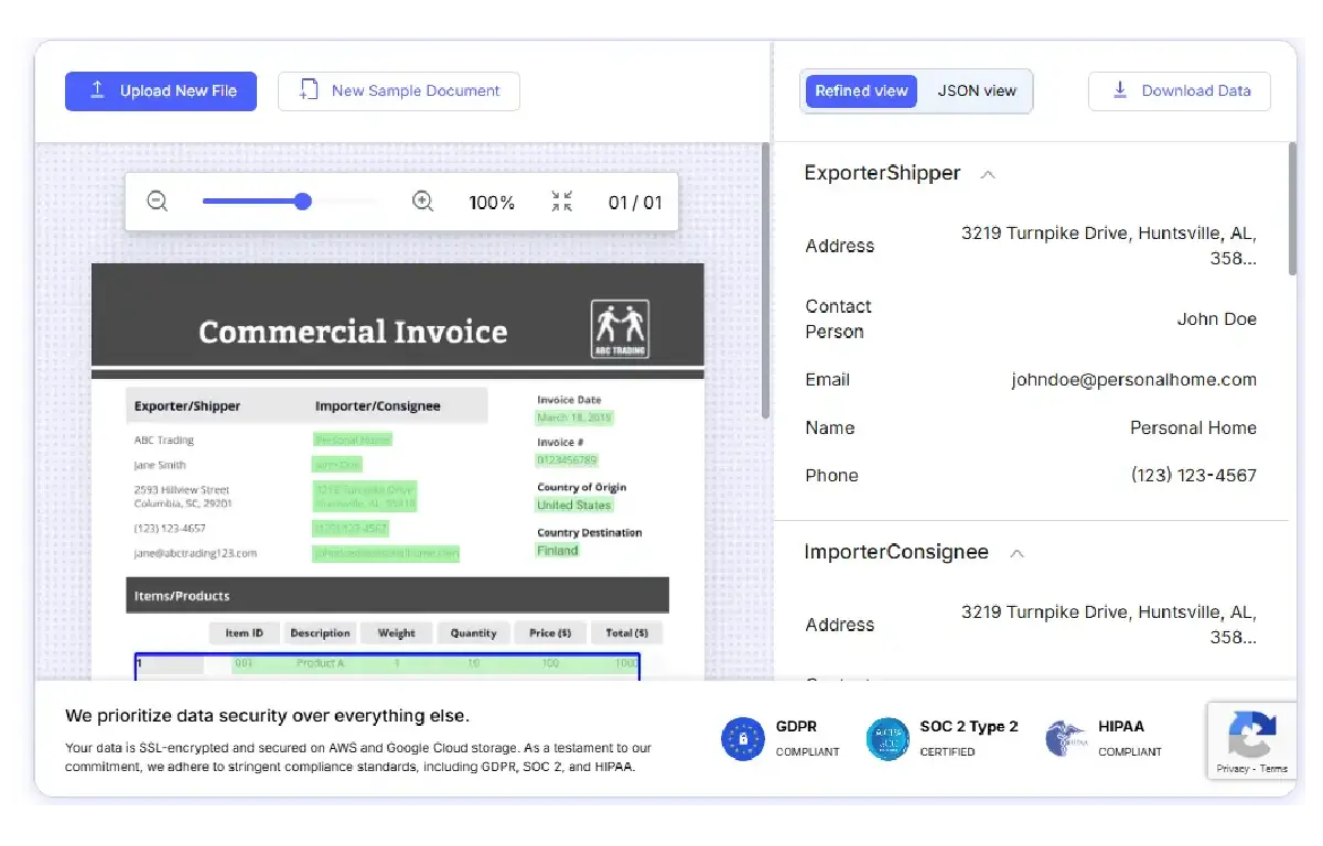Document Processing Automation